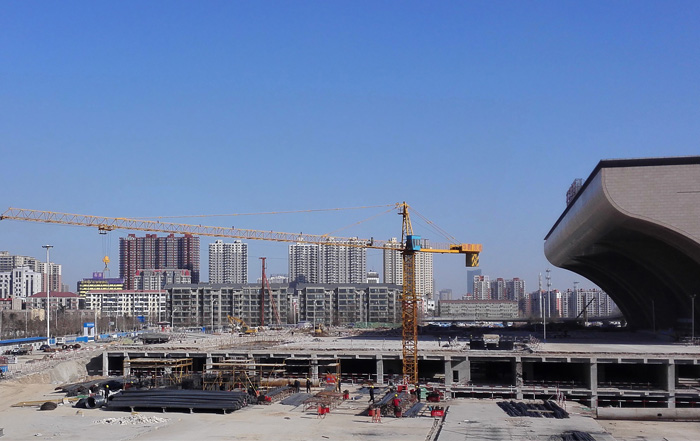 机械石家庄市新客站西广场地下空间